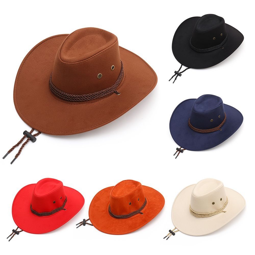 Winter Ethnic Fashion For Women - Fashion Western Style Western Cowboy Hat
