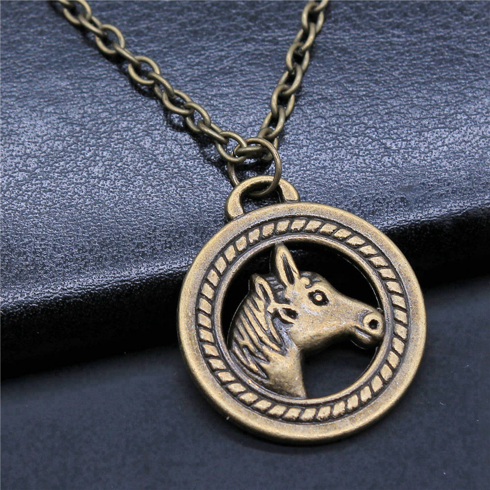 Ethnic Fashion Clearance Sale - Ethnic Horse Deer Unicorn Necklace 45Cm