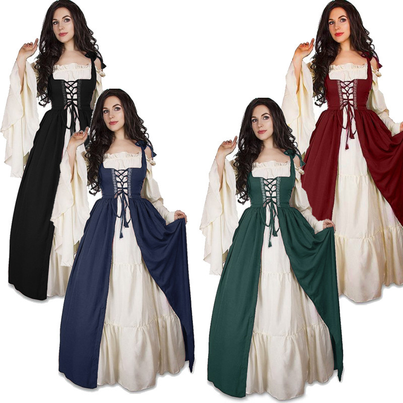 Ethnic Clothing & Online Fashion Store Khaadi Uk - Renaissance Medieval Dress Belted Waist Stage