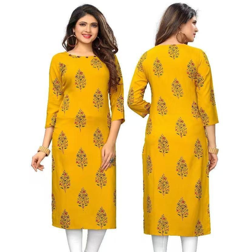 Ethnic Fashion Kurtis - Muslim Kurt Women's Fashion Comfortable Ethnic