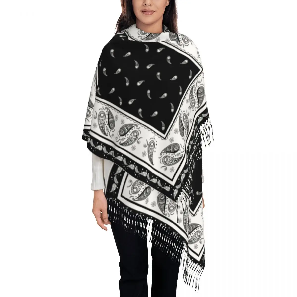 Go Ethnic Fashion - Custom Print Ethnic Bohemia Style Paisley