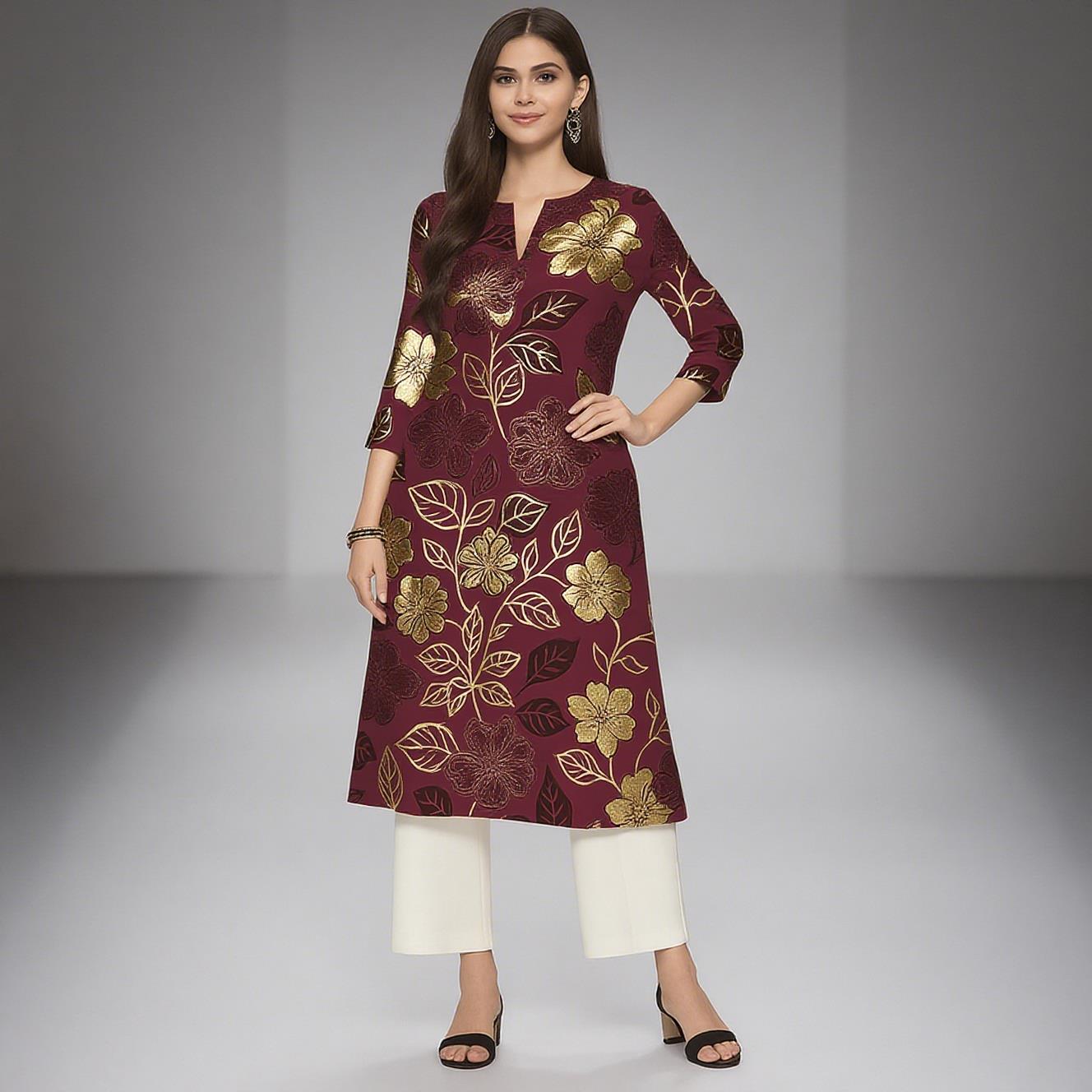 Muslim Women's Kurt Casual Fas - đánh giá và giá Ethnic Fashion Kurtis