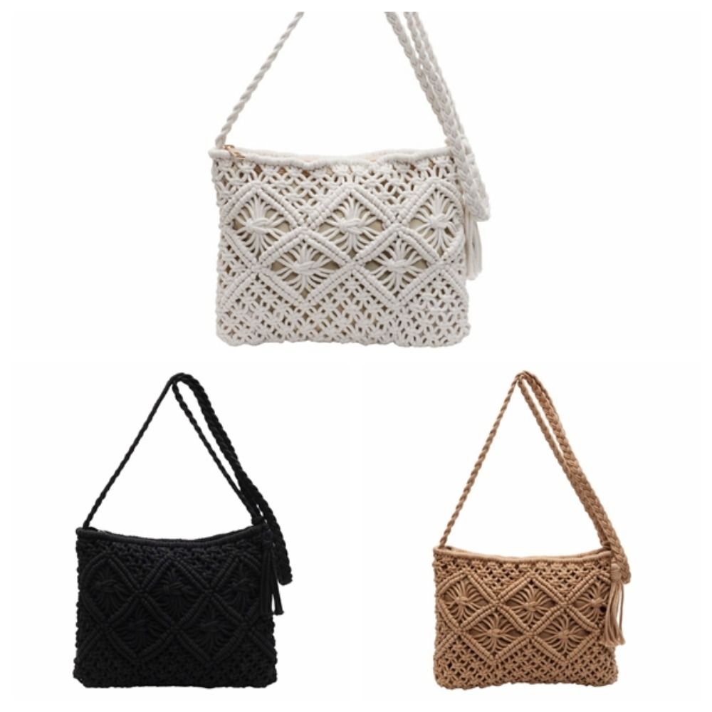 Tassel Weave Shoulder Bag Wome - đánh giá và giá Ethnic Fabric