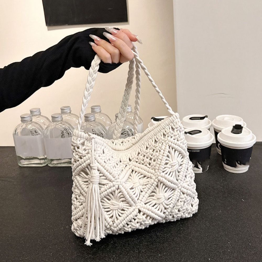 Tassel Weave Shoulder Bag Wome - đánh giá và giá Ethnic Fabric