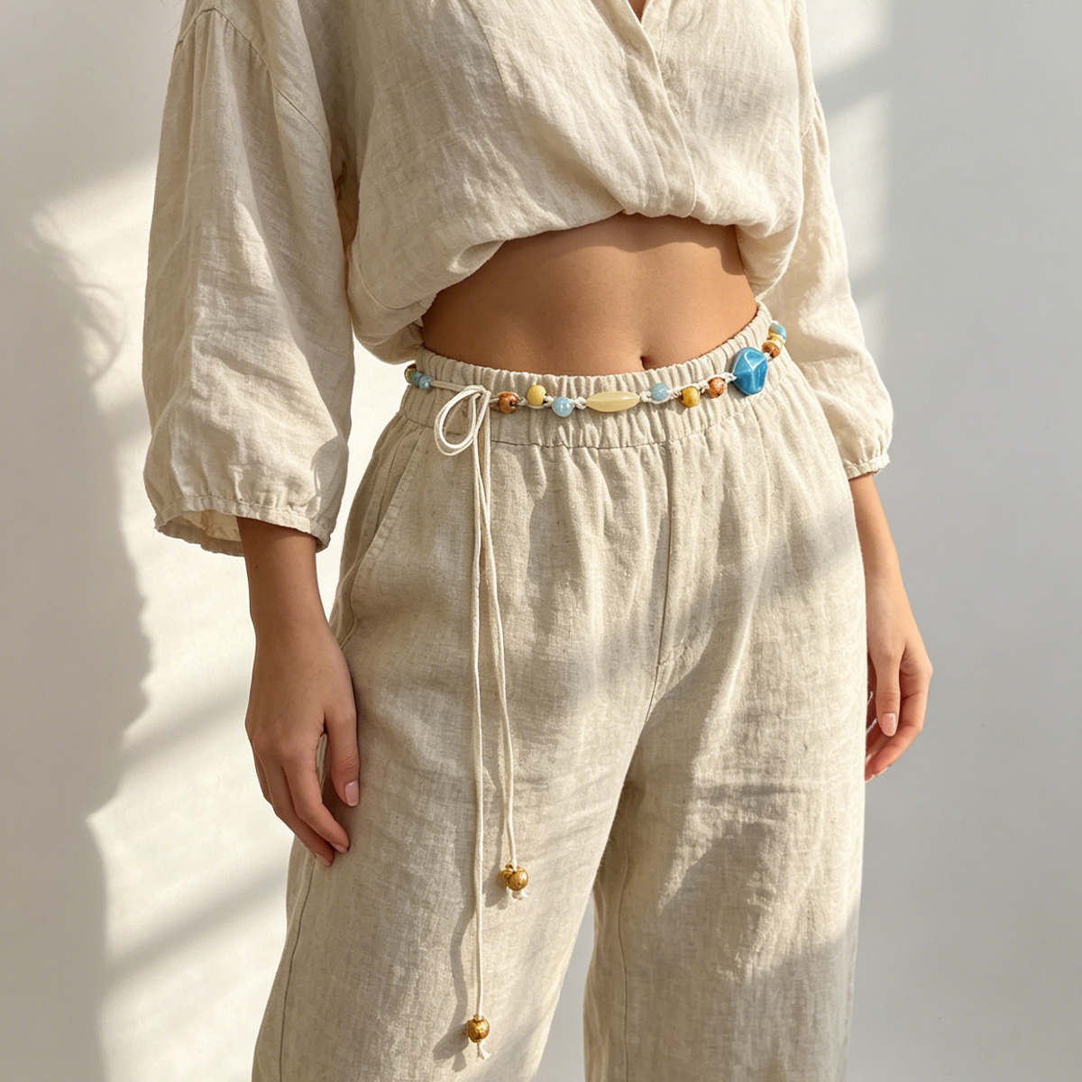 Bohème Ethnic Floral Waist Cha - đánh giá và giá Y2K Ethnic Fashion