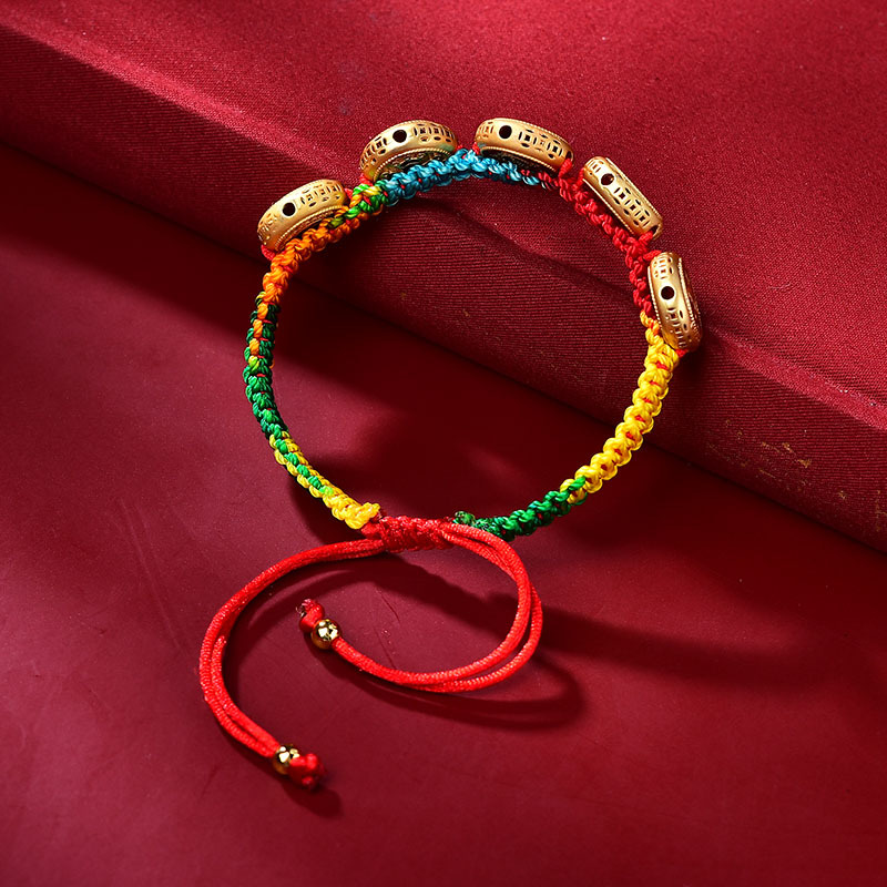 Tibetan Bracelet Hand Woven Ro - đánh giá và giá Ethnic Fashion Way
