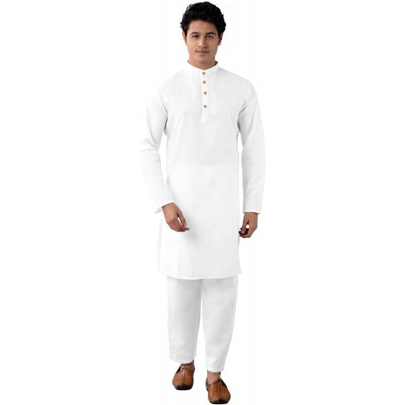 Men's Tunic Cotton Kurta Pajam - đánh giá và giá Kurta Men Cotton