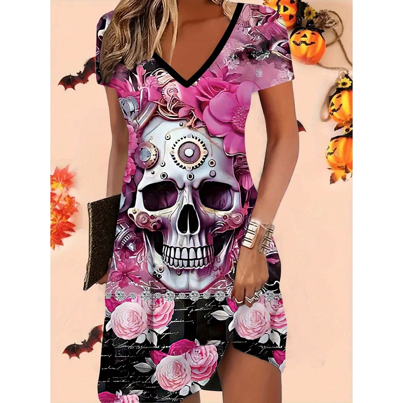 Halloween directional print pi - đánh giá và giá Y2K Ethnic Fashion