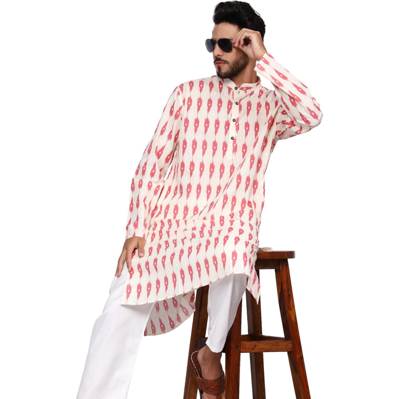 Mens Pure Cotton Kurta Pajama  - đánh giá và giá Kurta Men Cotton