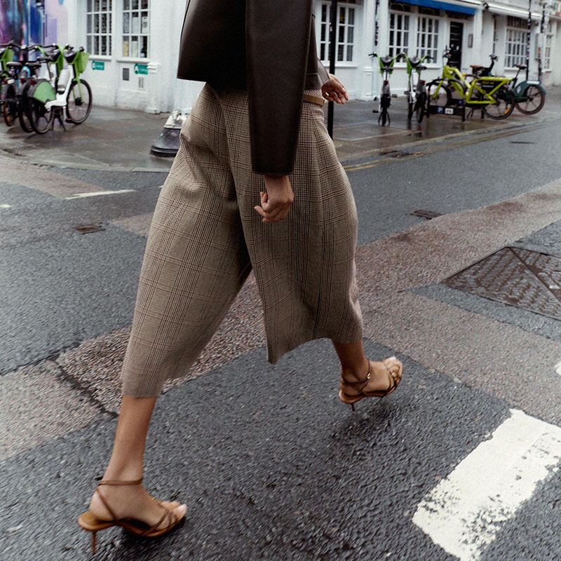 High Waist Loose Plaid Long Ca - đánh giá và giá Ethnic Clothing & Online Fashion Store Khaadi Uk