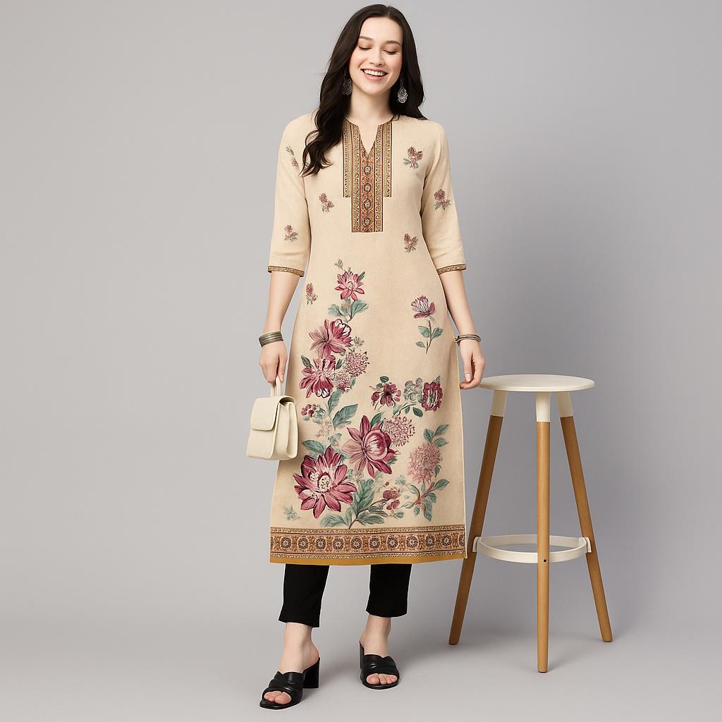 Muslim Kurt Women's Casual Fas - đánh giá và giá Ethnic Fashion Kurtis