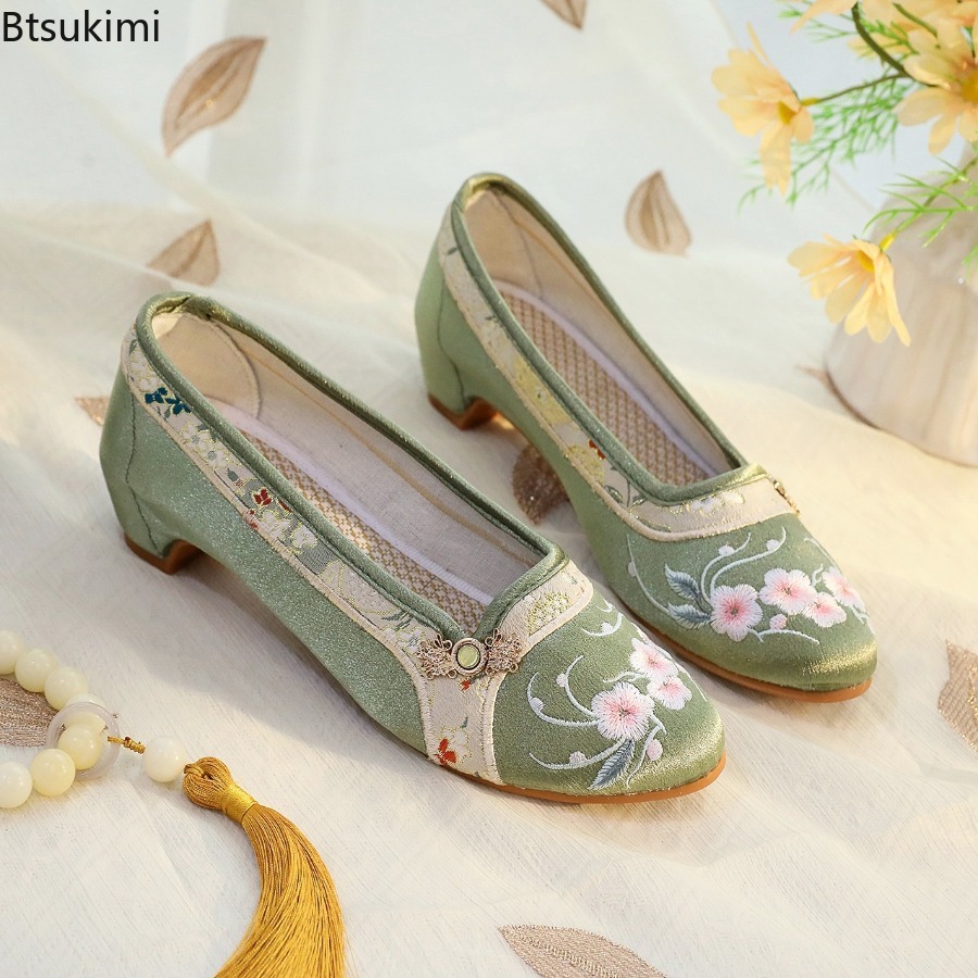 2026 New Women's Shoes Ethnic  - đánh giá và giá Ethnic Fabric