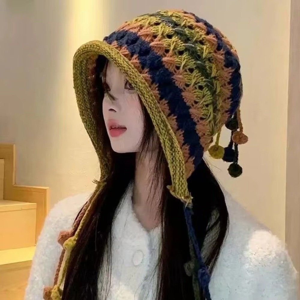 Fashion Rainbow Striped Knitte - đánh giá và giá Winter Ethnic Fashion For Women