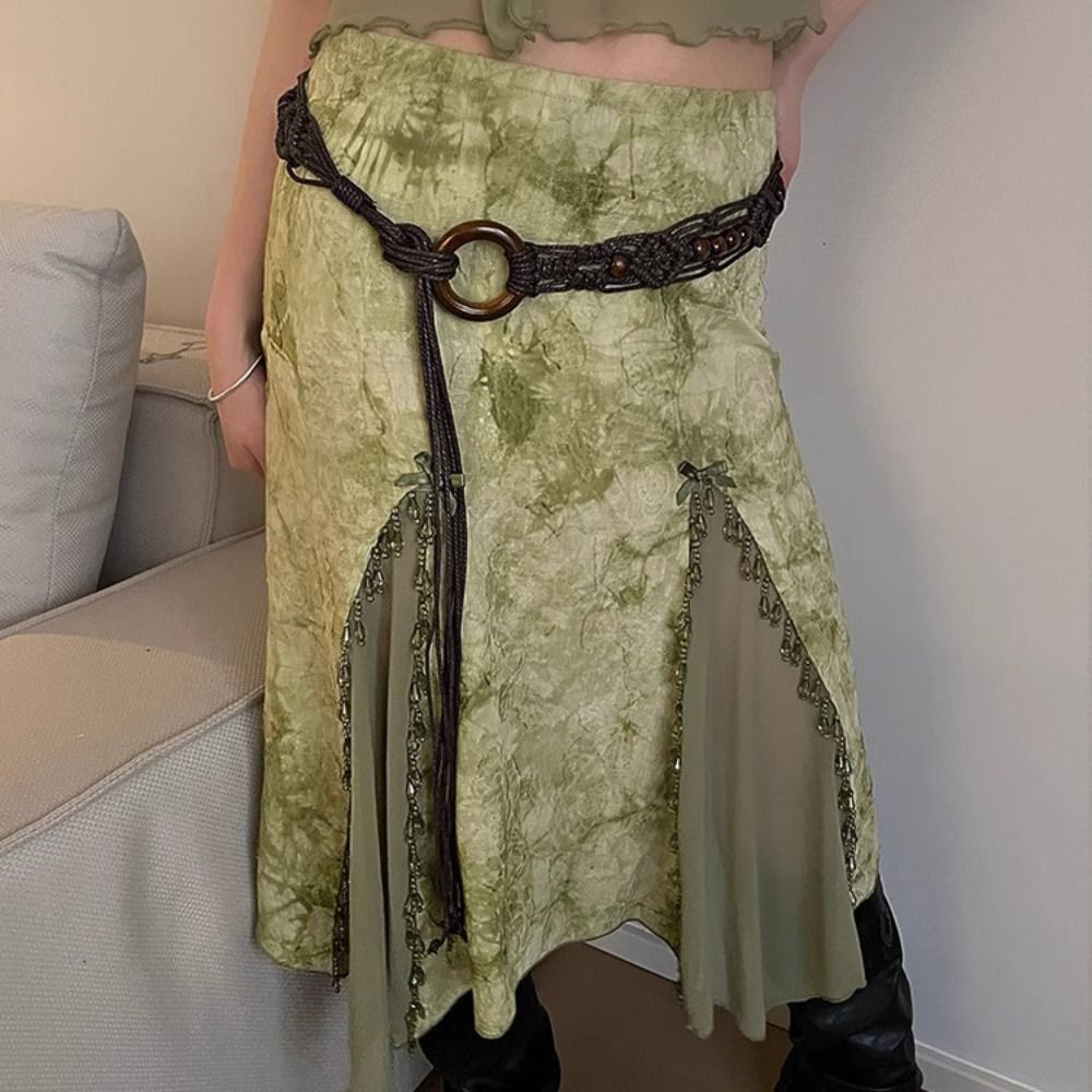 Braided Waist Chain Women's Ve - đánh giá và giá Y2K Ethnic Fashion