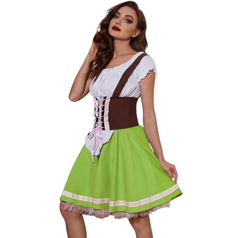 New Green National Style Beer  - đánh giá và giá Ethnic Style Dresses