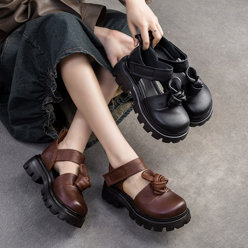 5cm Ethnic Knot Platform Wedge - đánh giá và giá The Ethnic Fashion