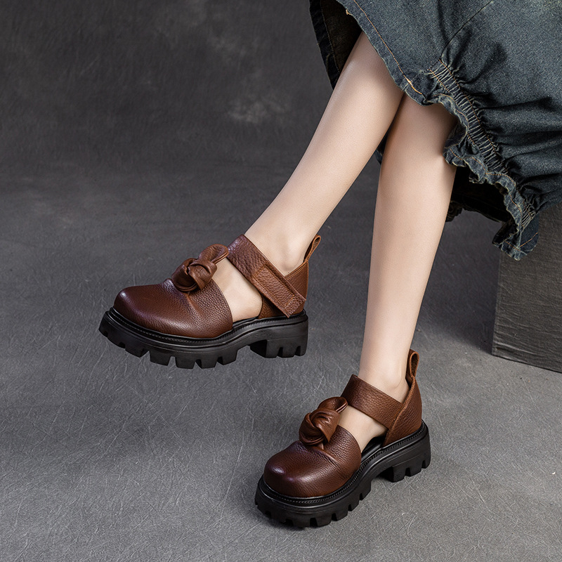 5cm Ethnic Knot Platform Wedge - đánh giá và giá The Ethnic Fashion