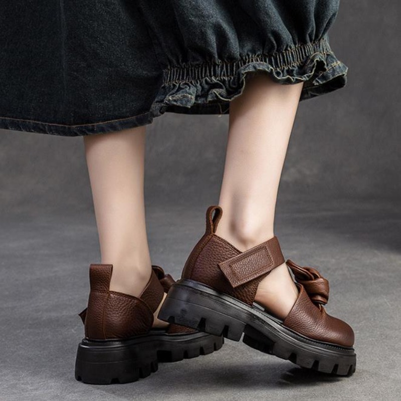 5cm Ethnic Knot Platform Wedge - đánh giá và giá The Ethnic Fashion
