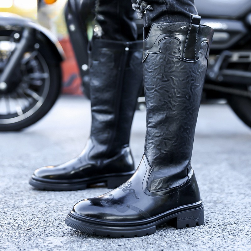 Men's Mid-calf Boots High Qual - đánh giá và giá The Ethnic Fashion
