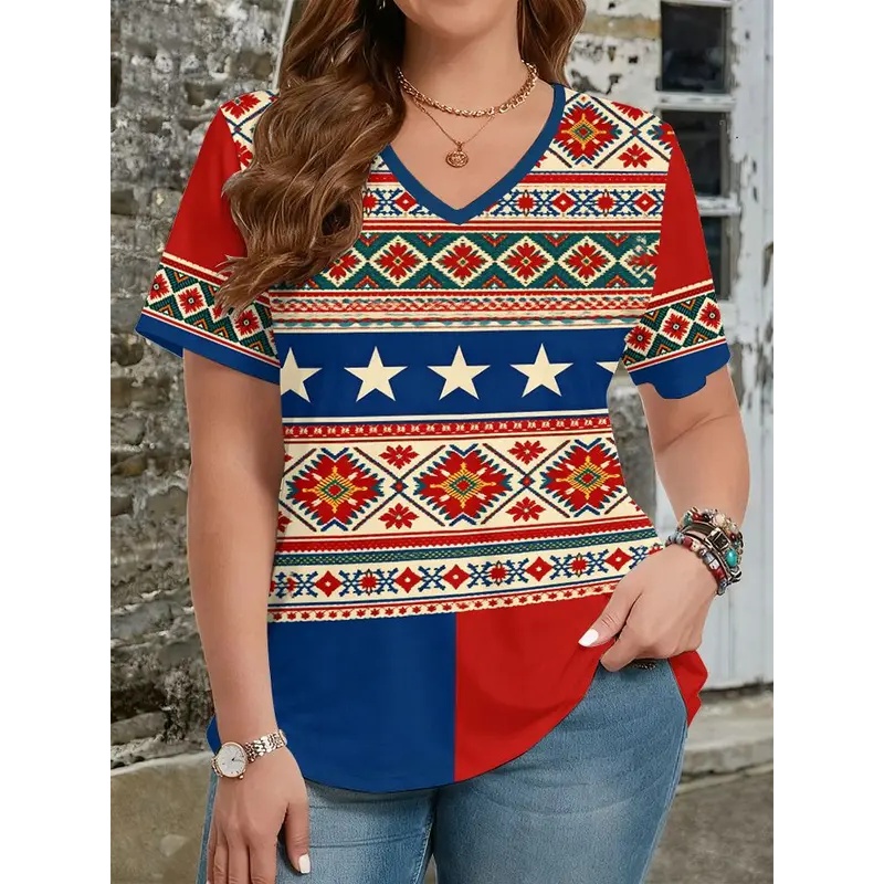 Ethnic style t-shirts with 3D  - đánh giá và giá Y2K Ethnic Fashion