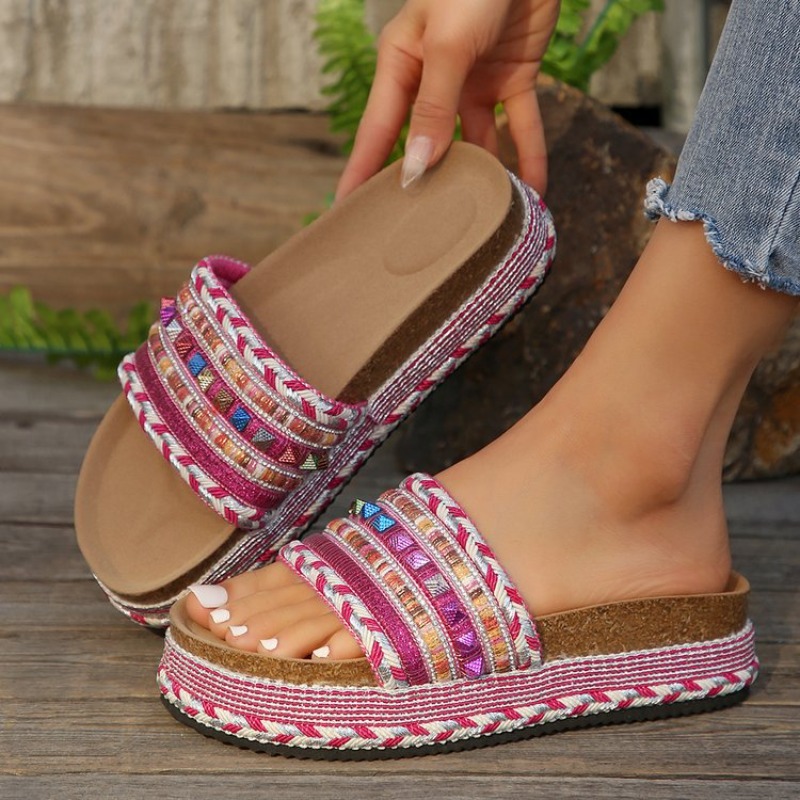 Fashion Bohemian Women's Sanda - đánh giá và giá The Ethnic Fashion