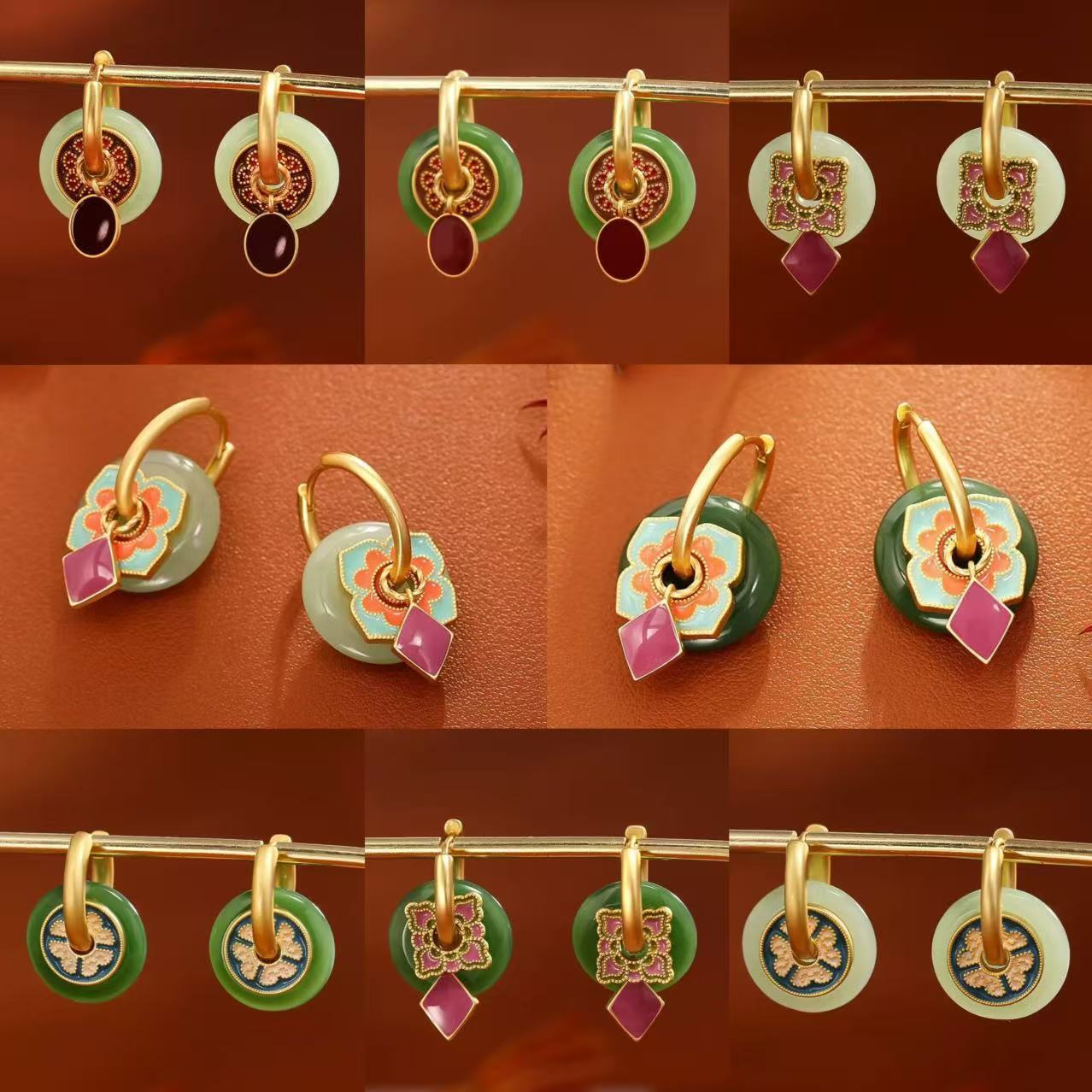 S925 New Chinese-style Earring - đánh giá và giá Ethnic Fashion Way