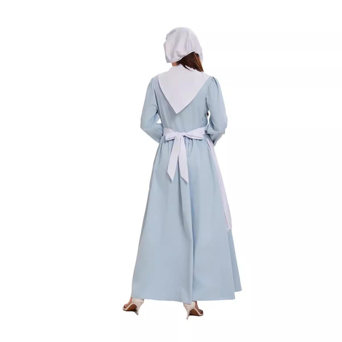 Blue Halloween COS Dress with  - đánh giá và giá Ethnic Style Dresses