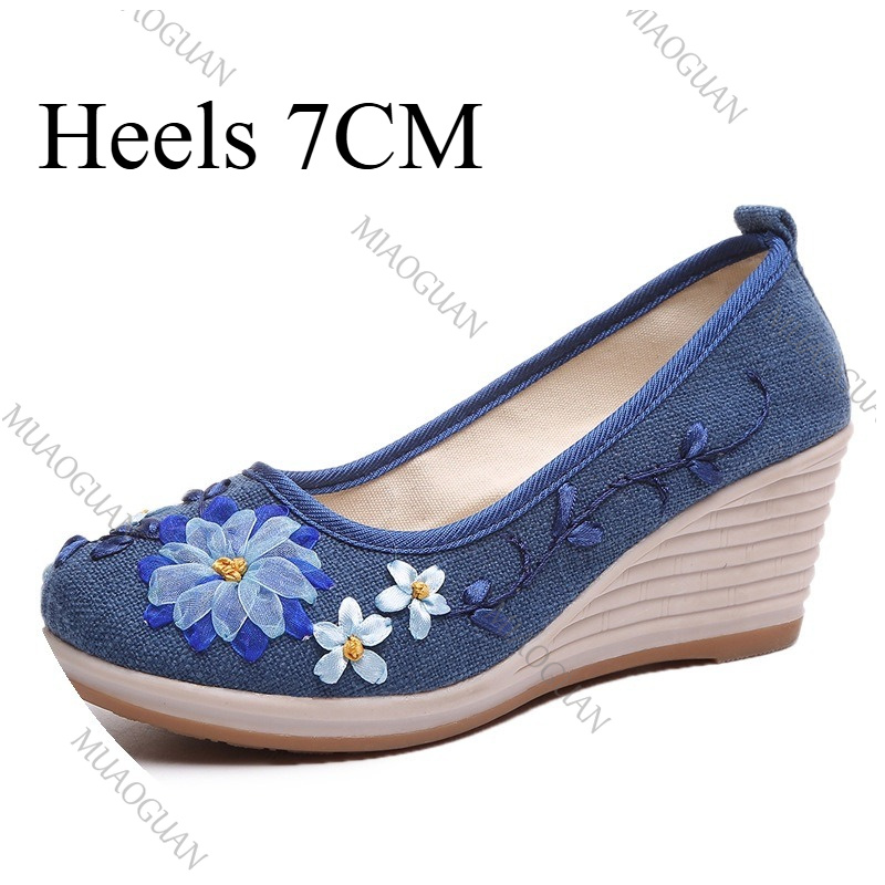 Embroidered Women Comfort Wedg - đánh giá và giá The Ethnic Fashion