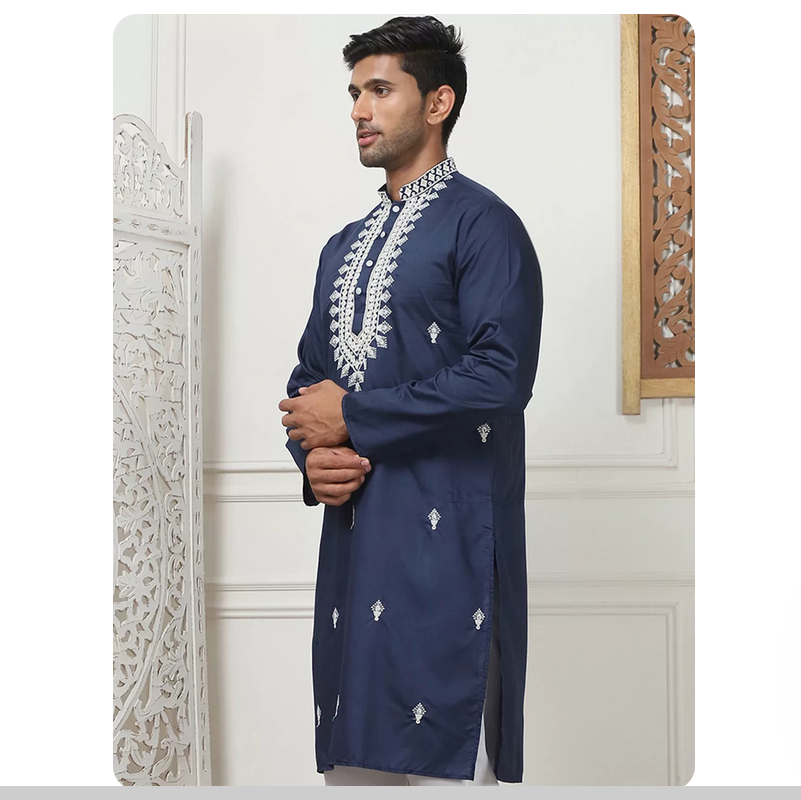 Indian ethnic style traditiona - đánh giá và giá Kurta Men Cotton