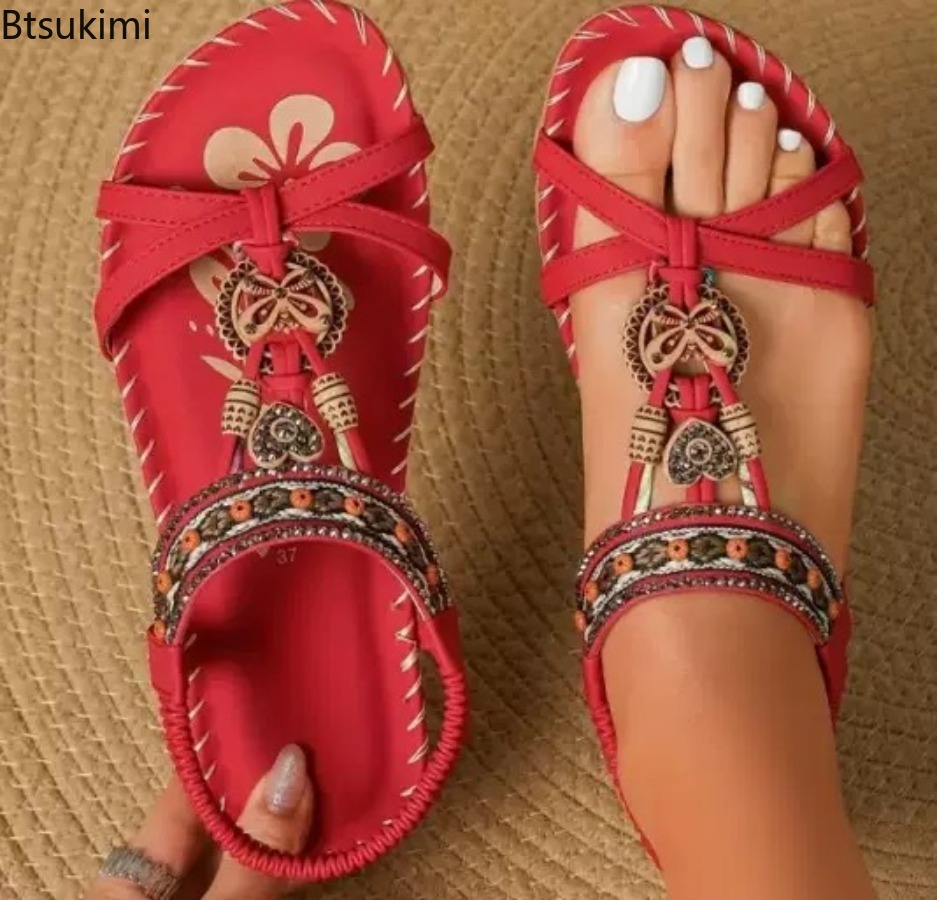 Women Bohemian Sandals Outdoor - đánh giá và giá The Ethnic Fashion