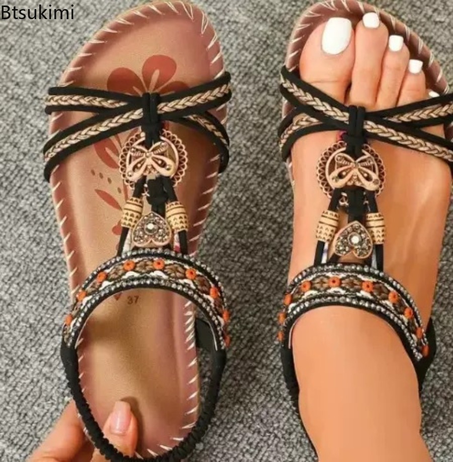 Women Bohemian Sandals Outdoor - đánh giá và giá The Ethnic Fashion