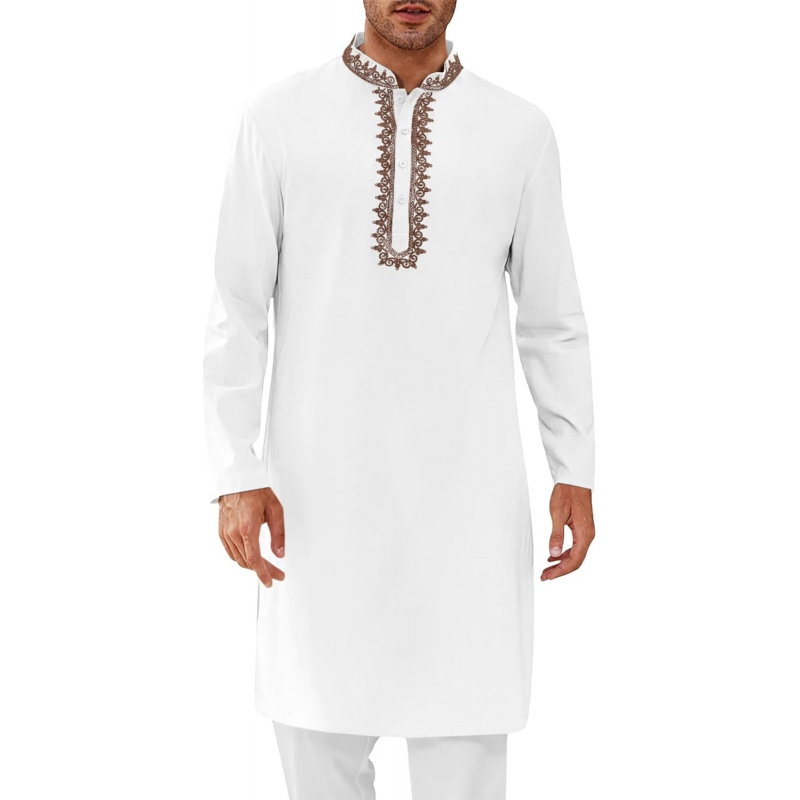 Mens Kaftan Thobe Cotton Henle - đánh giá và giá Kurta Men Cotton