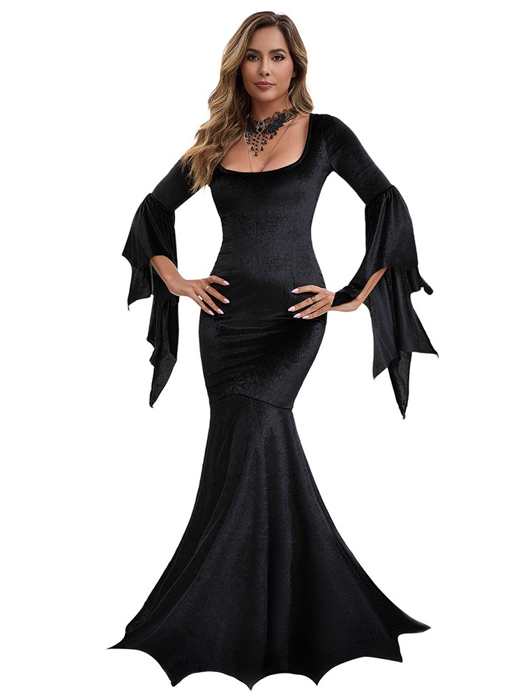 Gothic Style Long Dress Hallow - đánh giá và giá Ethnic Style Dresses