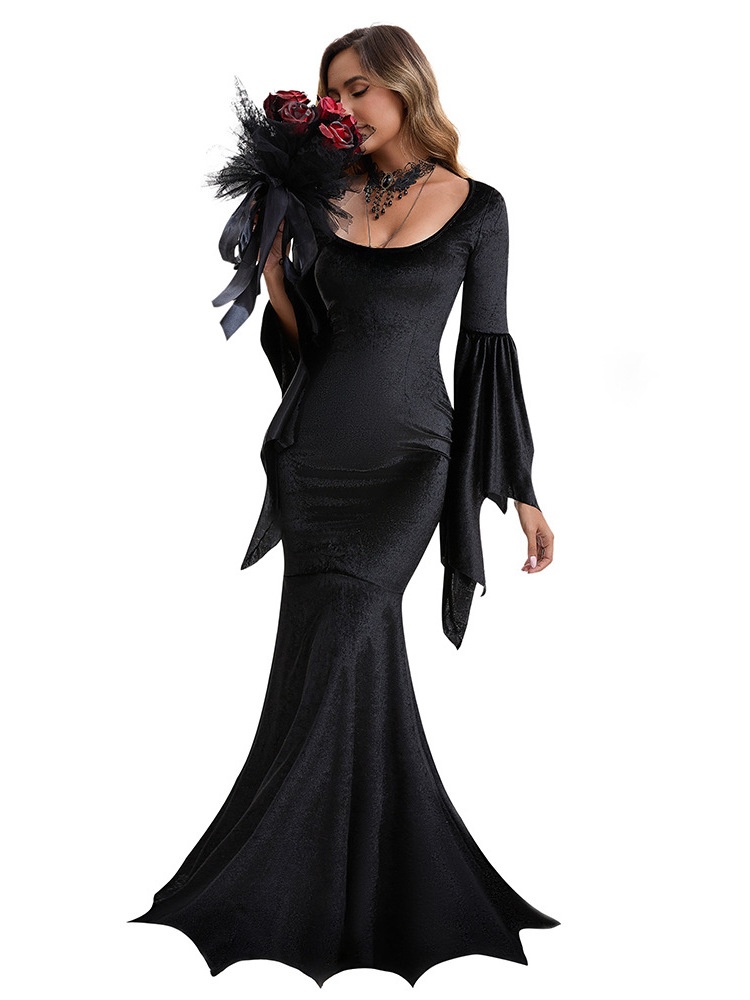 Gothic Style Long Dress Hallow - đánh giá và giá Ethnic Style Dresses