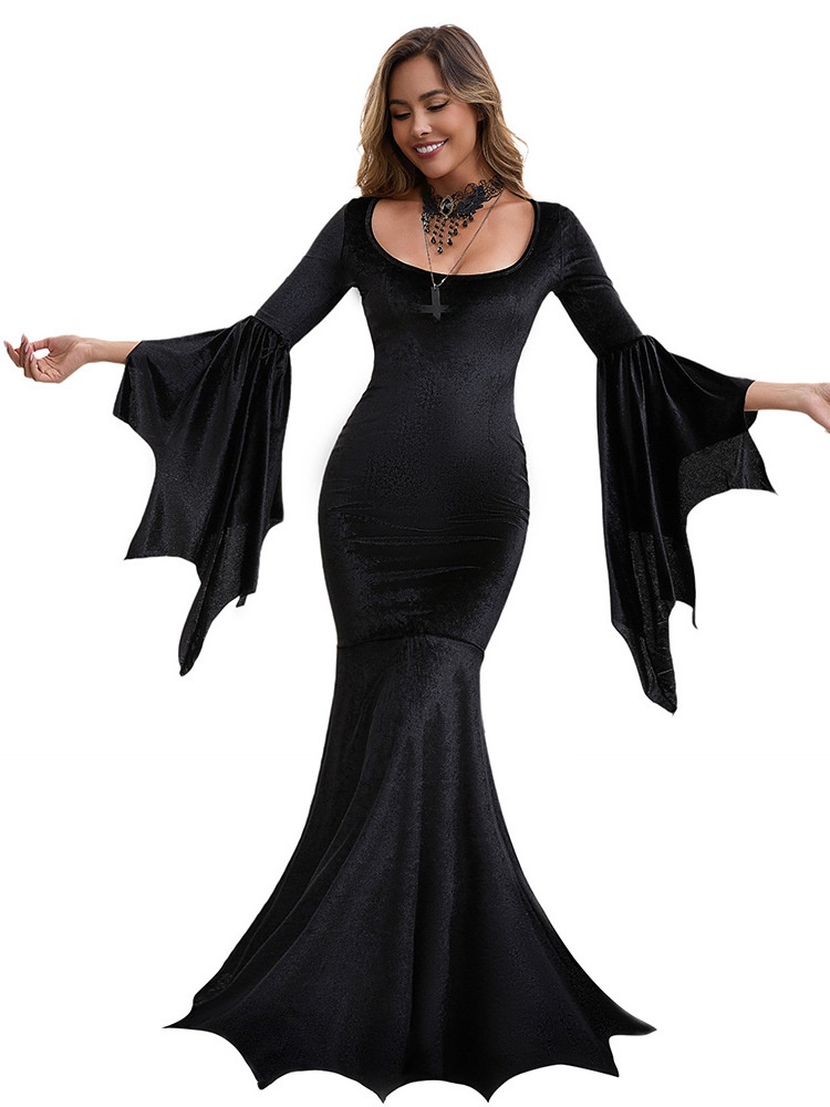Gothic Style Long Dress Hallow - đánh giá và giá Ethnic Style Dresses