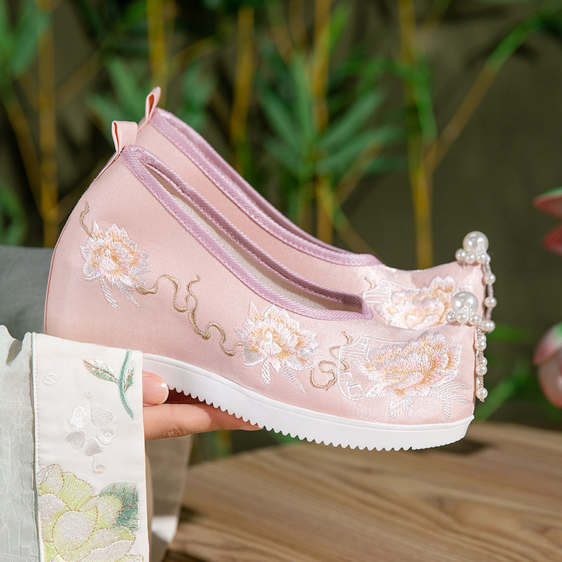 2026 Women's Chinese Peony Emb - đánh giá và giá Ethnic Fabric