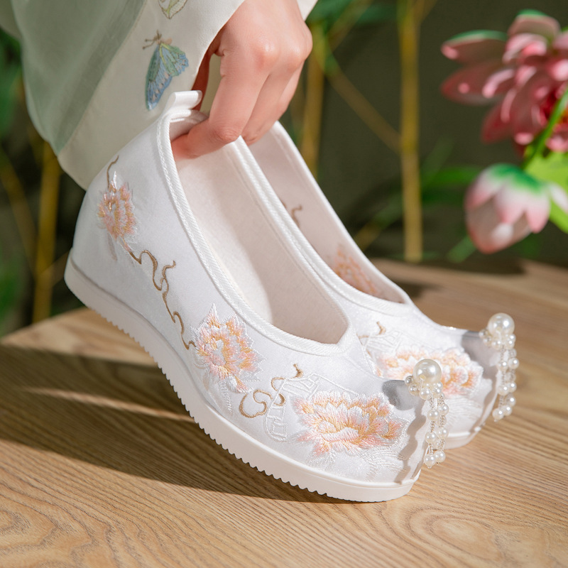 2026 Women's Chinese Peony Emb - đánh giá và giá Ethnic Fabric