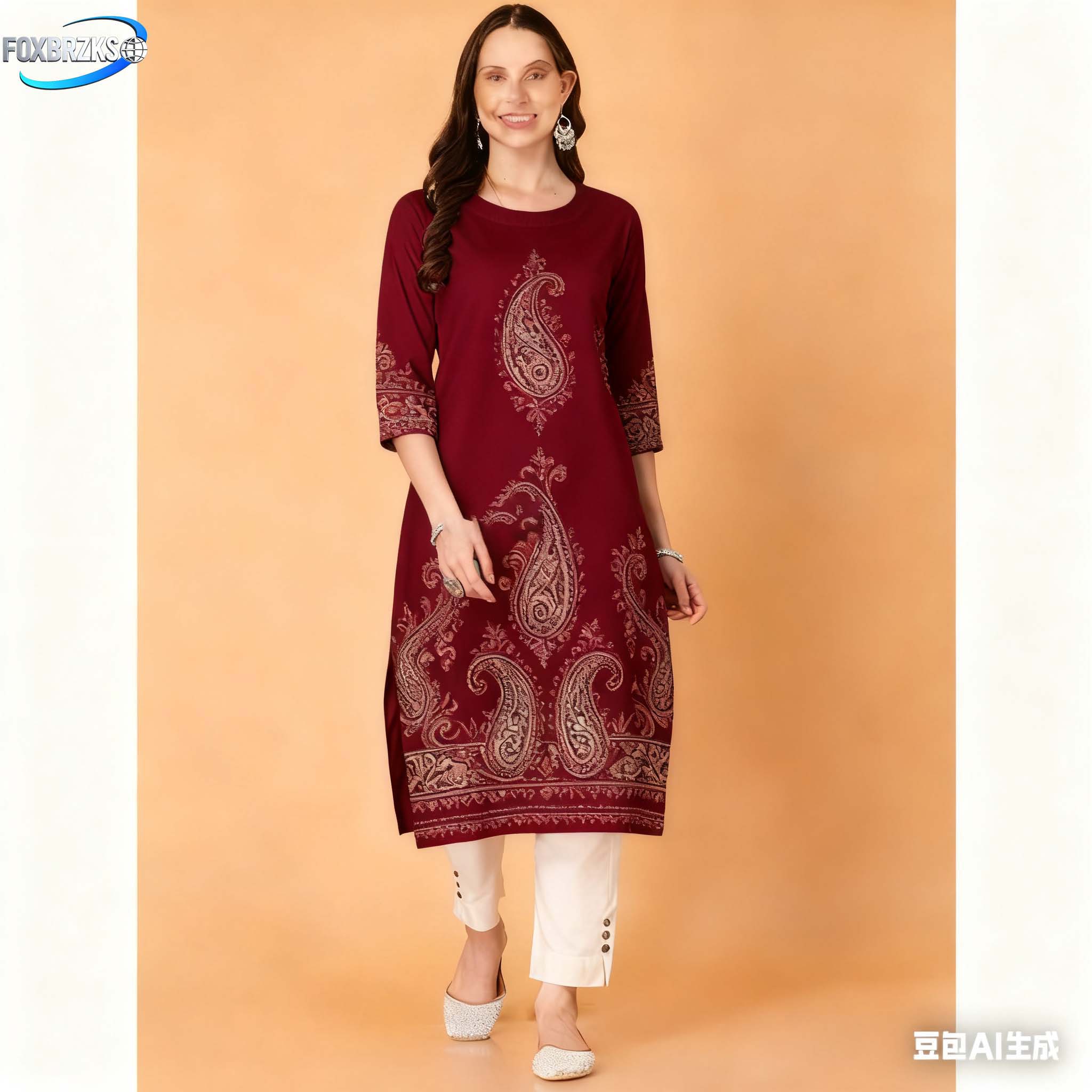National style Kurt Women's Fa - đánh giá và giá Ethnic Fashion Kurtis