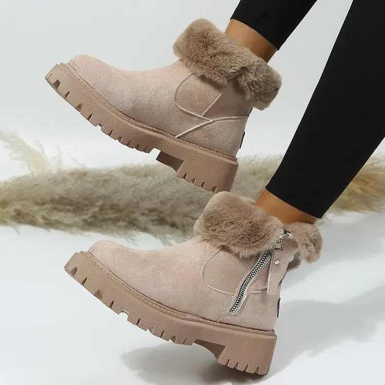 Women's Winter Snow Boots Warm - đánh giá và giá Ethnic Fabric