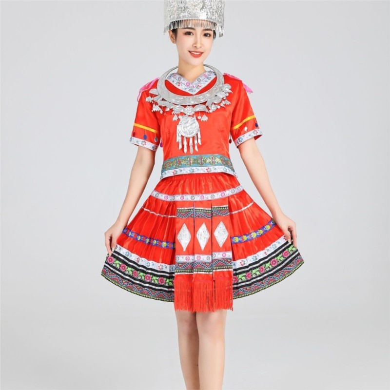 Hmong Dance dress Tradition Ch - đánh giá và giá Ethnic Style Dresses