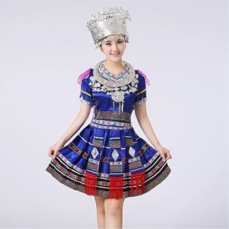 Hmong Dance dress Tradition Ch - đánh giá và giá Ethnic Style Dresses