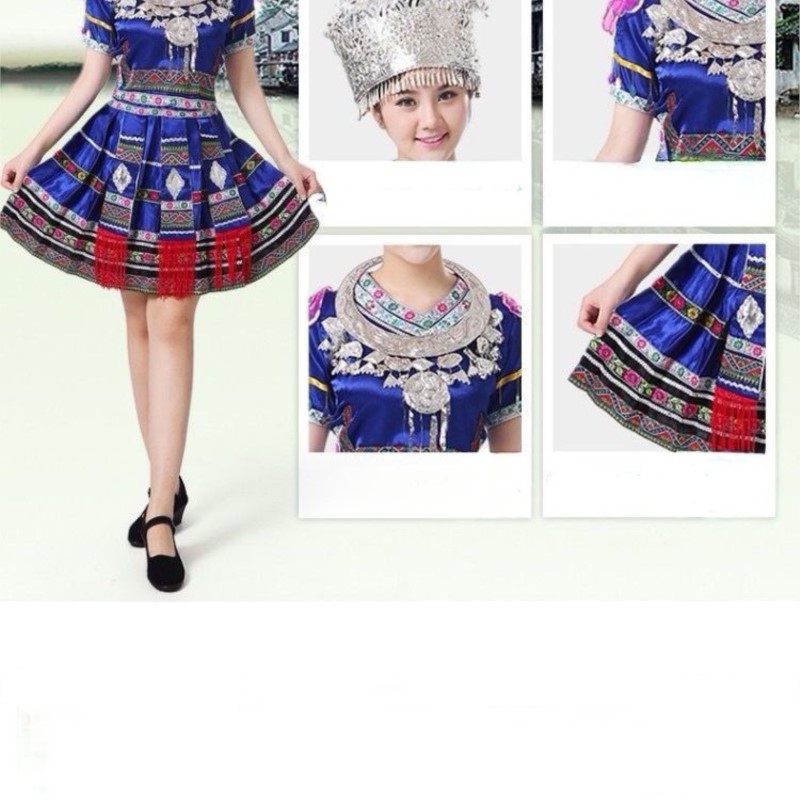 Hmong Dance dress Tradition Ch - đánh giá và giá Ethnic Style Dresses