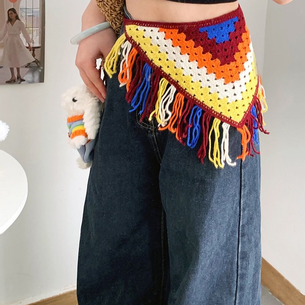 Fashion Tassels Fringe Waist B - đánh giá và giá Y2K Ethnic Fashion
