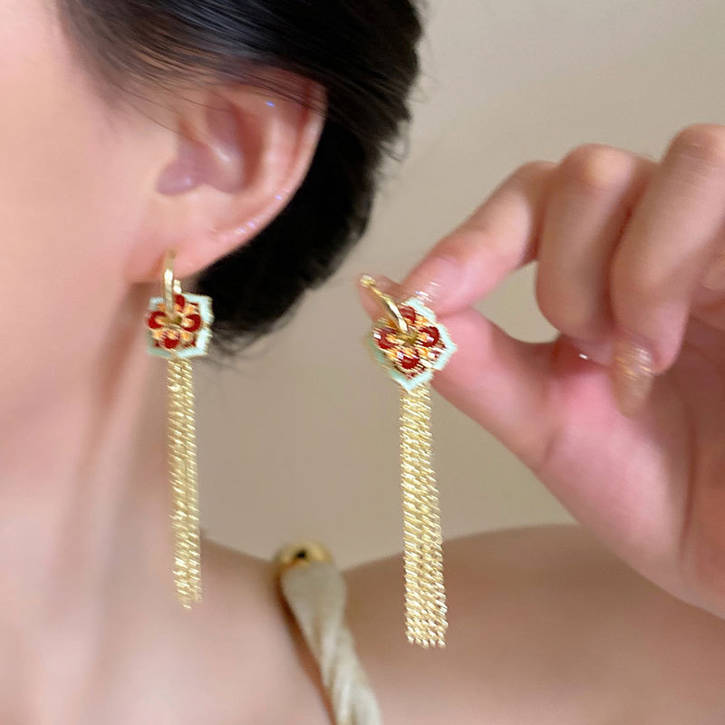 Ethnic Chinese Colored Enamel  - đánh giá và giá Ethnic Fashion Way